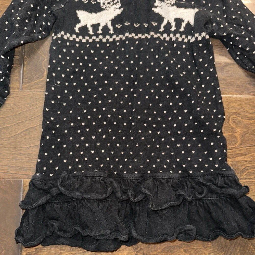 Ralph Lauren Holiday Knit Sweater Dress Toddler Girl Size 3T